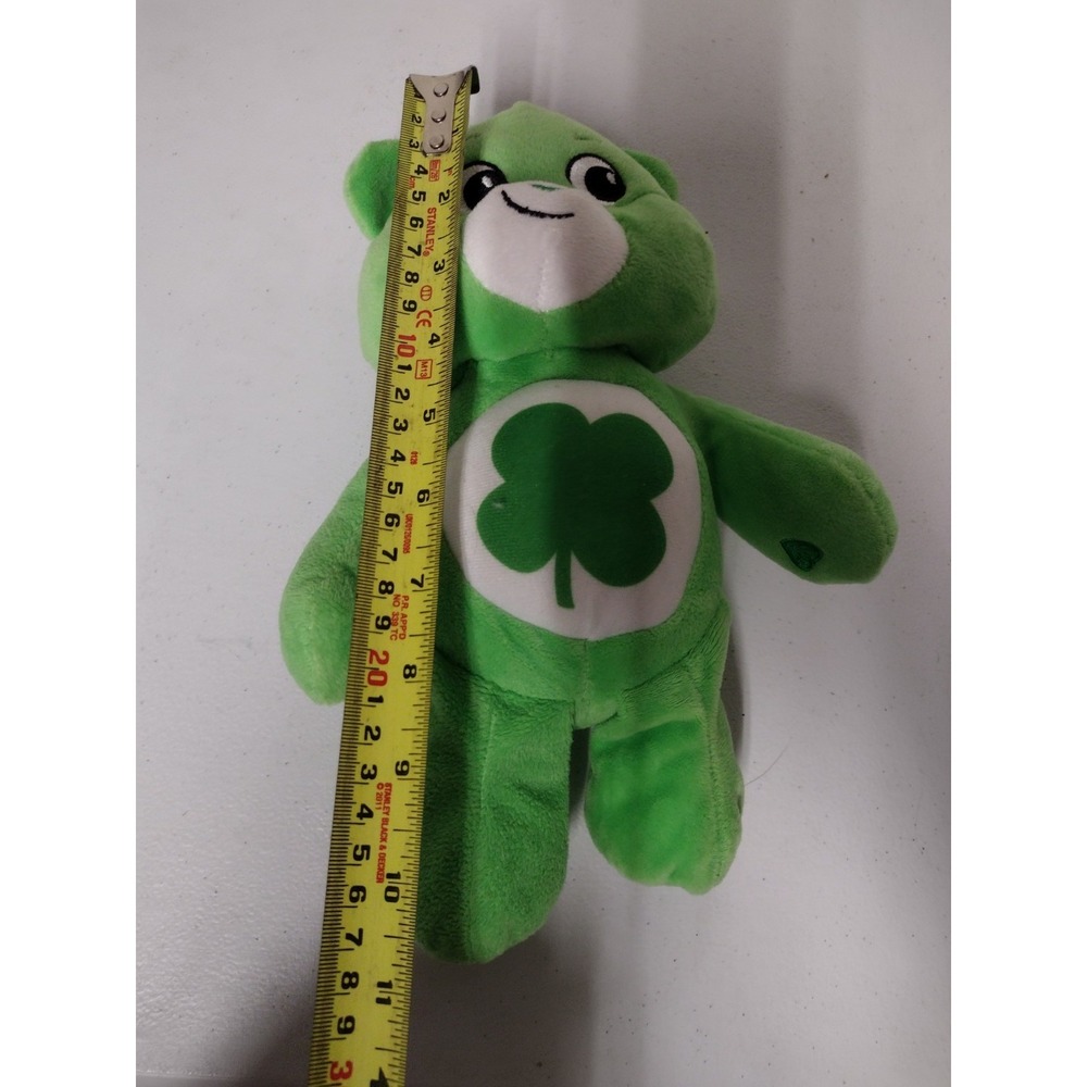 Care Bears Good Luck Bear Stuffed Plush Green 10" - Picture 5 of 5